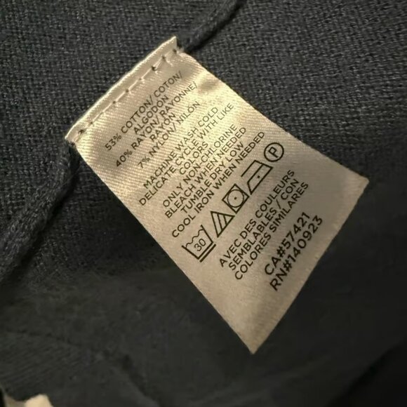 Loft Outlet | Blue Open Cardigan Sweater | Size M - Picture 7 of 7